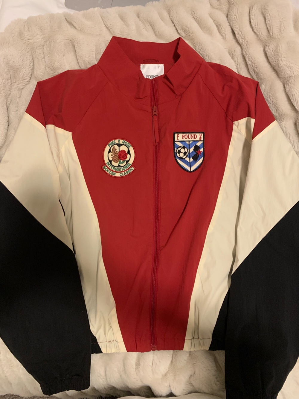 FOUND Pine and Rose Track Jacket